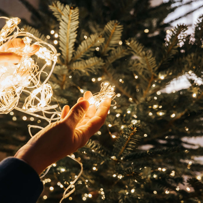 how to put christmas lights on a timer