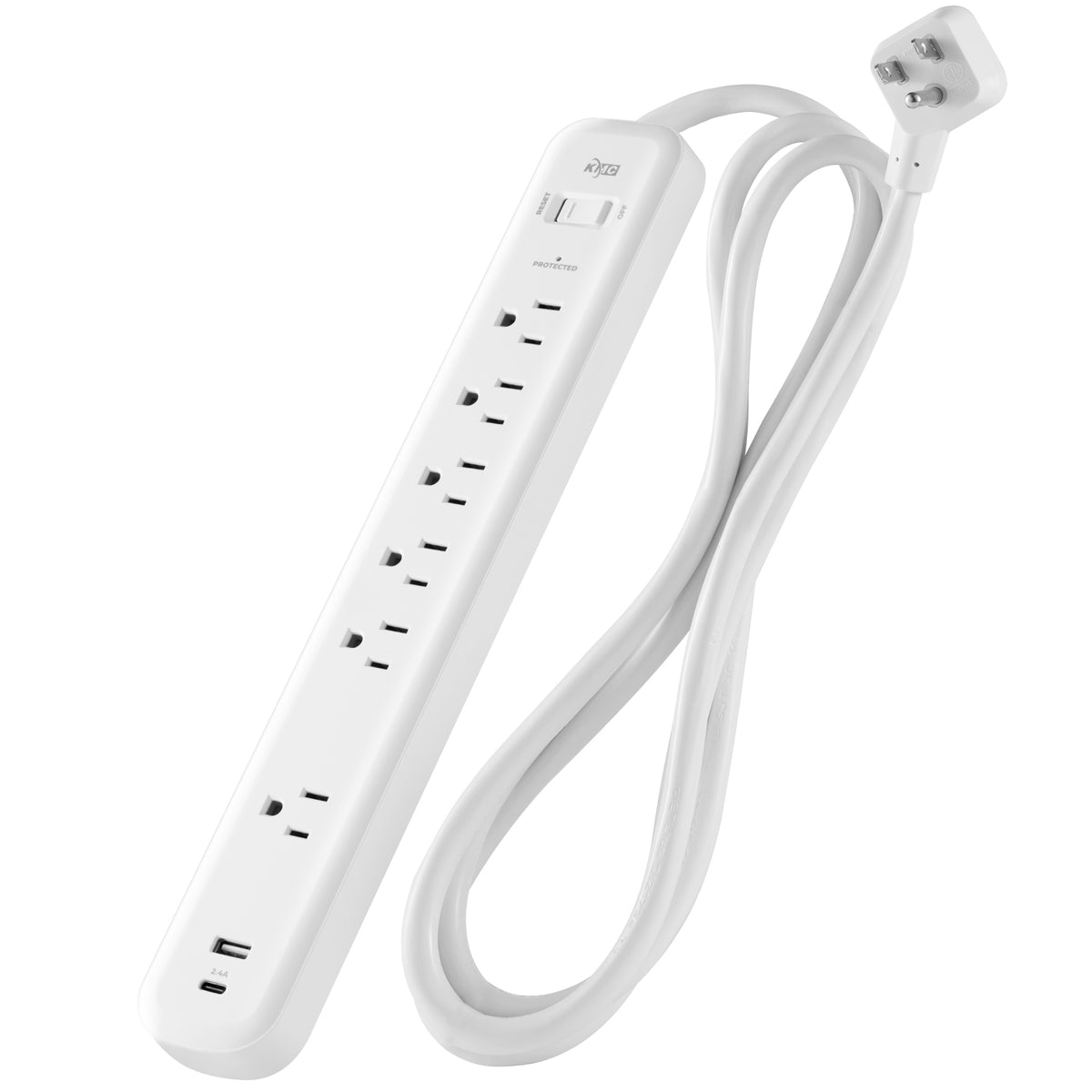 Surge Strip 6X + USB-C — KMC